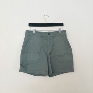 Gap Womens Green Girlfriend Khaki Shorts‎ Size 10
